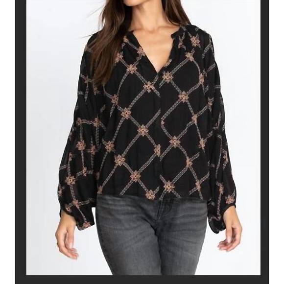 NEW JOHNNY WAS iman button down shirt in mti - Picture 1 of 1